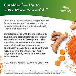 Foto 3 | Foto 3 | Suplemento Terry Naturally Curamed 750 Mg Con 120 Cápsulas Blandas - Venta Internacional.