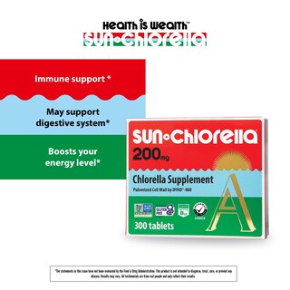 Foto 3 | Foto 3 | Suplemento Sun Chlorella Green Algae 200 Mg 300 Comprimidos - Venta Internacional.