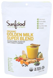 Foto 1 | Foto 1 | Superfood Golden Milk Sunfood Superfoods 180 Ml - Venta Internacional.