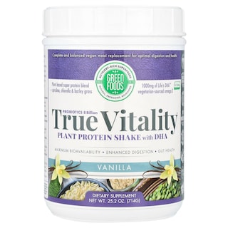 Foto 1 | Foto 1 | Batido De Proteínas Vegetales Green Foods True Vitality Vanilla 750 Ml - Venta Internacional.