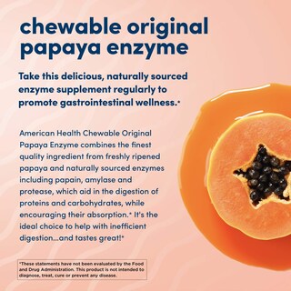 Foto 4 | Foto 4 | Suplemento American Health Original Papaya Enzyme 250 Comprimidos - Venta Internacional.