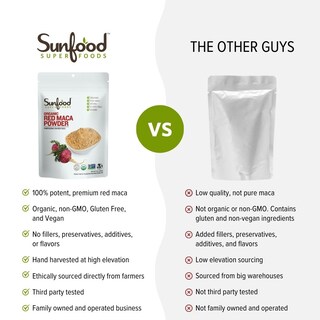 Foto 2 | Foto 2 | Suplemento Sunfood Superfoods De Maca Roja Orgánica En Polvo 240 Ml - Venta Internacional.