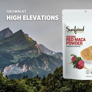 Foto 6 | Foto 6 | Suplemento Sunfood Superfoods De Maca Roja Orgánica En Polvo 240 Ml - Venta Internacional.