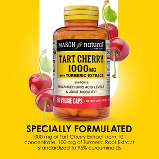 Foto 4 | Foto 4 | Suplemento Mason Natural Tart Cherry Con Cúrcuma 1000 Mg - Venta Internacional.