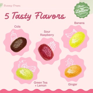 Foto 3 | Foto 3 | Caramelos Three Lollies para Disminuir Náuseas 21 Piezas - Venta Internacional