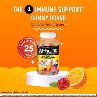Foto 2 | Foto 2 | Suplemento de Vitamina C Airborne en Gomitas de 750 mg - Venta Internacional