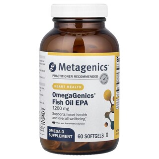 Foto 1 | Foto 1 | Suplemento Metagenics Omegagenics De Aceite De Pescado Epa 1200 Mg 60 Cápsulas Blandas - Venta Internacional.