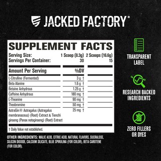 Foto 7 | Foto 7 | Suplemento Para Antes Del Entrenamiento Jacked Factory Nitrosurge, 30 Porciones - Venta Internacional.
