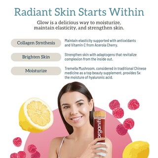 Foto 7 | Foto 7 | Colágeno En Polvo Organifi Glow Vegan Para Mujer 30 Porciones - Venta Internacional.