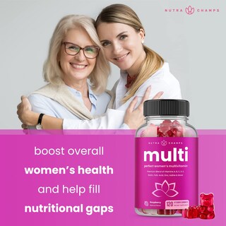 Foto 3 | Foto 3 | Multivitamínico Nutrachamps Para Mujeres 120 Gomitas De Vitaminas - Venta Internacional.