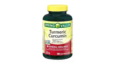 Foto 1 | Foto 1 | Turmeric Curcumin Spring Valley Cúrcuma + Jengibre 180 Cápsulas 500 mg