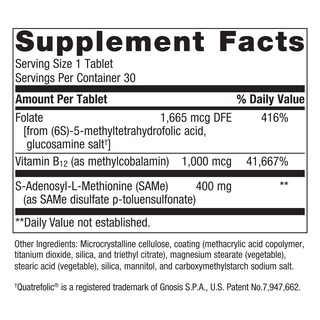 Foto 2 | Foto 2 | Suplemento Metagenics Blisphora Methylation Support 30 Comprimidos - Venta Internacional.