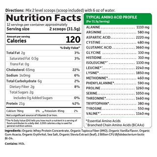 Foto 5 | Foto 5 | Proteína De Suero En Polvo Garden Of Life Vainilla Alimentada Con Pasto 300 G - Venta Internacional.