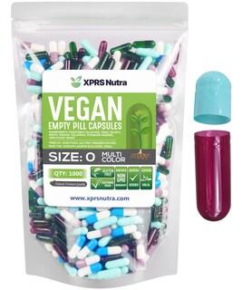 Foto 1 | Foto 1 | Cápsulas Vacías Xprs Nutra Tamaño 0 - Cápsulas Veganas De 1000 Unidades - Venta Internacional.