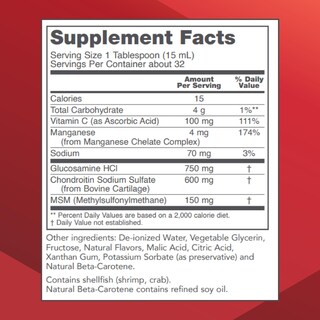 Foto 2 | Foto 2 | Suplemento Protocol For Life Balance De Glucosamina Líquida Y Condroitina Con Msm 480 Ml - Venta Internacional.