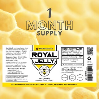 Foto 5 | Foto 5 | Suplemento Firewaterstar Fws Royal Jelly 500 Mg/ml Para La Piel - Venta Internacional.