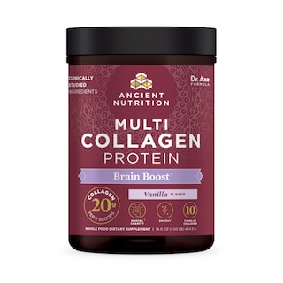 Foto 1 | Foto 1 | Colágeno En Polvo Ancient Nutrition Brain Boost Vanilla 45 Dosis - Venta Internacional.