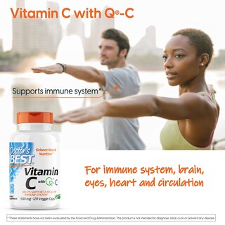 Foto 3 | Foto 3 | Suplemento Doctor's Best Vitamina C 500 Mg 120 Comprimidos - Venta Internacional.