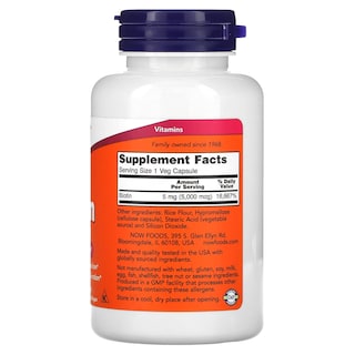 Foto 2 | Foto 2 | Suplemento Now Foods Biotina 120 Unidades - Venta Internacional