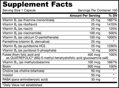 Foto 2 | Foto 2 | Suplemento Jarrow Formulas B-right Vitamina B Complex, 100 Porciones - Venta Internacional.