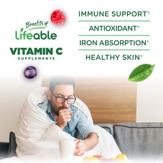 Foto 3 | Foto 3 | Suplemento Gomoso De Vitamina C, 1050 Mg, Ayuda Al Sistema Inmunitario - Venta Internacional.