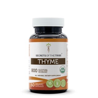 Foto 1 | Foto 1 | Suplemento Alimenticio Secrets Of The Tribe Thyme Organic 60 Cápsulas - Venta Internacional