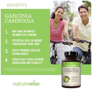 Foto 2 | Foto 2 | Suplemento Naturewise Garcinia Cambogia 60% Hca 90 Cápsulas - Venta Internacional.