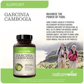 Foto 4 | Foto 4 | Suplemento Naturewise Garcinia Cambogia 60% Hca 90 Cápsulas - Venta Internacional.