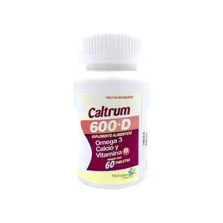 Foto 3 | Foto 3 | Caltrum 600 + D Michelson Pharma con Omega 3 Calcio y Vitamina D
