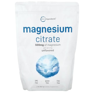 Foto 1 | Foto 1 | Microingredientes De Citrato De Magnesio, 907 G, Polvo Sin Sabor - Venta Internacional.