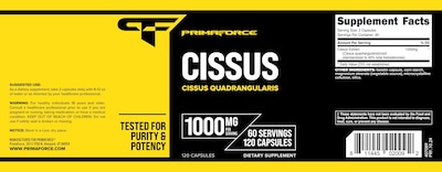 Foto 5 | Foto 5 | Suplemento De Extracto De Cissus Quadrangularis De Primaforce 120 Cápsulas - Venta Internacional.