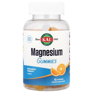 Foto 1 | Foto 1 | Suplemento de Magnesio Kal Sabor Naranja 60 Gomitas - Venta Internacional