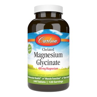 Foto 1 | Foto 1 | Suplemento Carlson Glicinato de Magnesio 200 mg 240 Tabletas - Venta Internacional