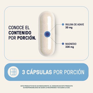 Foto 3 | Foto 3 | Citrato De Magnesio Life360+ 90 Cápuslas 2598 Mg Por Porción