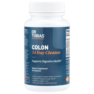 Foto 1 | Foto 1 | Colon Cleanse Dr. Tobias 14 Días 28 Cápsulas - Venta Internacional.