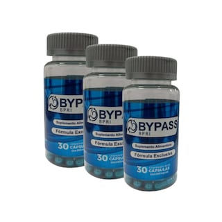 Foto 1 | Foto 1 | Bypass Azul 30 Cápsulas Bpri Pack De 3
