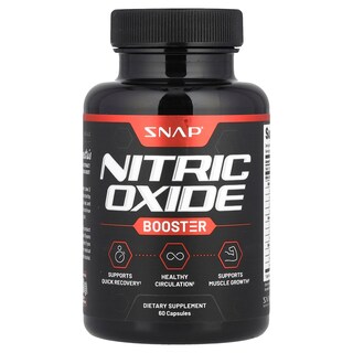 Foto 1 | Foto 1 | Suplemento Snap Supplements, Potenciador De Óxido Nítrico, 60 Cápsulas - Venta Internacional.