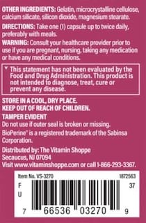 Foto 3 | Foto 3 | Complementa The Vitamin Shoppe Dim 100 Mg Con Bioperine 120 Cápsulas - Venta Internacional.