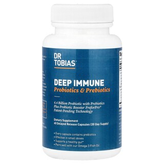 Foto 1 | Foto 1 | Suplemento Dr. Tobias Deep Immune Probióticos Y Probióticos 60 Cápsulas - Venta Internacional.