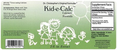 Foto 4 | Foto 4 | Suplemento Christopher's Original Formulas Kid-e-calc Calc 60 Ml - Venta Internacional.