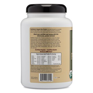Foto 2 | Foto 2 | Proteína En Polvo Nutribiotic, Arroz Y Chocolate, 680 Ml, Vegana - Venta Internacional.