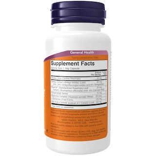 Foto 2 | Foto 2 | Supplements Now Brain Elevate™ Ginkgo Biloba 60 Cápsulas - Venta Internacional.