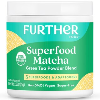 Foto 1 | Foto 1 | Té Verde Matcha En Polvo Further Food Premium, 30 Porciones - Venta Internacional.