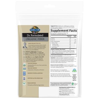 Foto 3 | Foto 3 | Suplemento De Fibra Garden Of Life Dr Formulated, 32 Porciones - Venta Internacional.