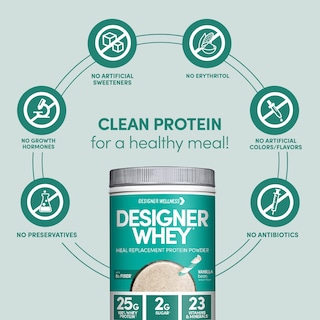 Foto 5 | Foto 5 | Sustitutivo Proteico De Comidas En Polvo Designer Wellness Vanilla, 0,78 Kg - Venta Internacional.