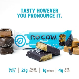 Foto 3 | Foto 3 | Barritas De Proteína Sin Chocolate De Vaca Y Caramelo Salado, 20 G, Veganas, 12 °c - Venta Internacional.