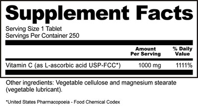 Foto 5 | Foto 5 | Suplemento Nutribiotic De Vitamina C, Tabletas De 1000 Mg, 250 Unidades - Venta Internacional.