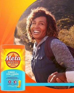 Foto 4 | Foto 4 | Suplementos Nutricionales De Fibra Dietética Metamucil Fiber + Péptidos De Colágeno En Polvo Naranja - Venta Internacional.