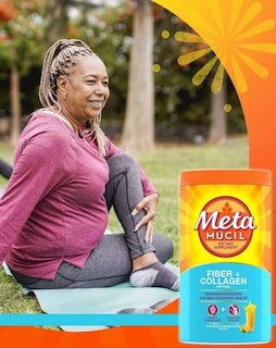 Foto 6 | Foto 6 | Suplementos Nutricionales De Fibra Dietética Metamucil Fiber + Péptidos De Colágeno En Polvo Naranja - Venta Internacional.