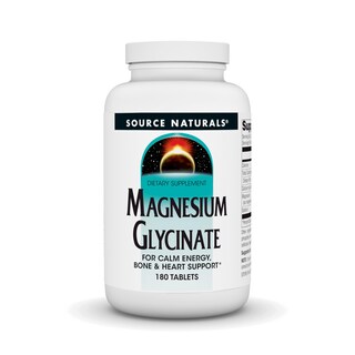 Foto 1 | Foto 1 | Glicinato De Magnesio Supplement Source Naturals 200 Mg - 180 Comprimidos - Venta Internacional.